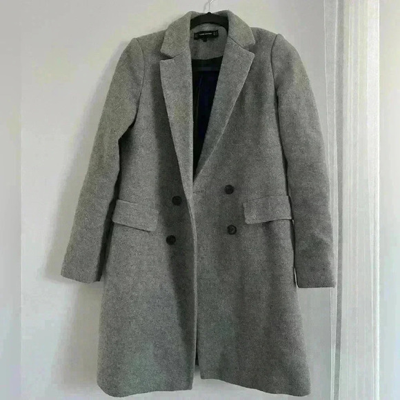 Zara Jackets & Blazers - ZARA TRAFALUC peacoat grey